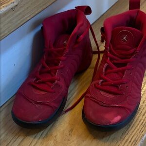 Jordan All-Red High Top Sneakers